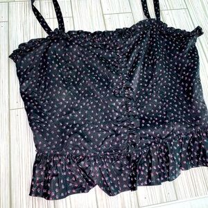 Vintage gothic satin bodice